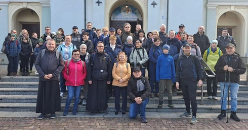 Jubileuszowa pielgrzymka Szlakiem św. Jakuba ze Skoczowa do Cieszyna 2025 - cz. 1 (Skoczów - Dębowiec)