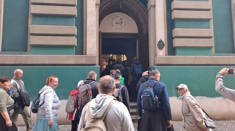 Jubileuszowa pielgrzymka Szlakiem św. Jakuba ze Skoczowa do Cieszyna 2025 - cz. 2 (Dębowiec - Cieszyn)