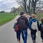 Jubileuszowa pielgrzymka Szlakiem św. Jakuba ze Skoczowa do Cieszyna 2025 - cz. 2 (Dębowiec - Cieszyn)