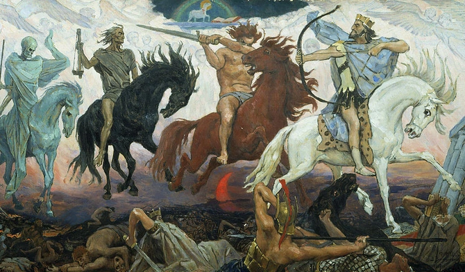 Apokalipsa dziś . Czterej jeźdźcy ruszają