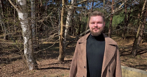 Rafał jest przekonany, że Pan Bóg prowadzi go dobrą dla niego  drogą.