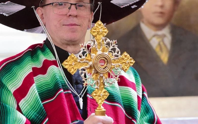 – Będę często powtarzał z ambony: „Niech żyje Chrystus Król!” – przekonuje ks. Leszek.   