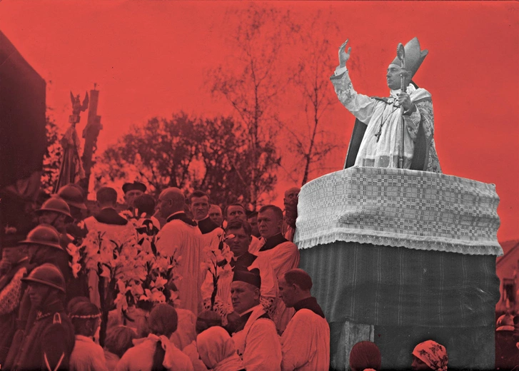 Komuniści nie wahali się podnosić ręki na hierarchów, choć tu wysługiwali się „nieznanymi sprawcami”. W spowodowanym przez takich sprawców wypadku samochodowym zginął bp Stanisław Kostka-Łukomski.