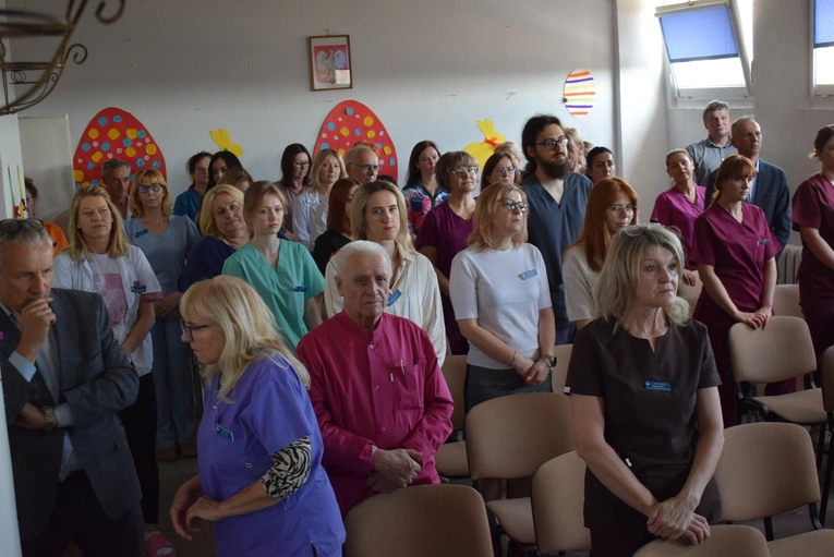 Wielkanocne spotkanie w sandomierskim szpitalu