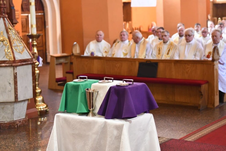 Msza Krzyżma Świętego w konkatedrze