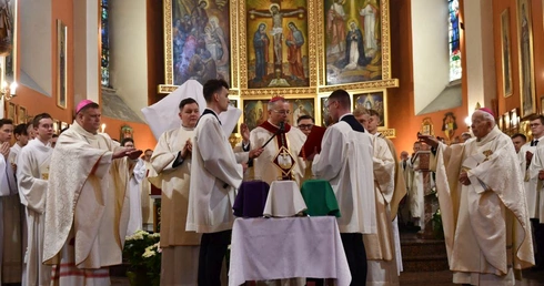 Msza Krzyżma Świętego w konkatedrze