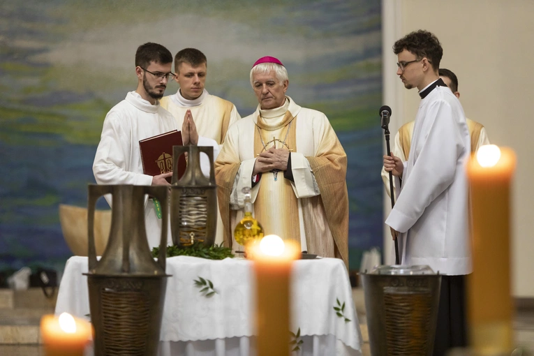 Msza Krzyżma w katedrze Chrystusa Króla