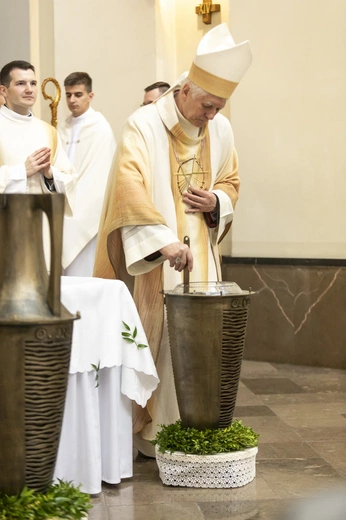 Msza Krzyżma w katedrze Chrystusa Króla