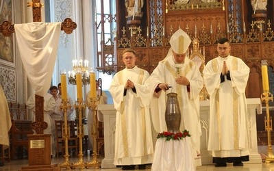 Msza Krzyżma w katedrze radomskiej 