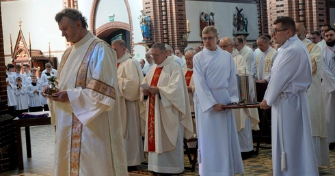 Msza Krzyżma w katedrze