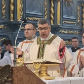 Liturgii przewodniczył bp Wojciech Osial. 