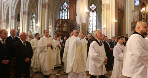 Wielki Czwartek w katedrze radomskiej 