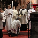 Liturgia męki Pańskiej 2025 w archikatedrze wrocławskiej