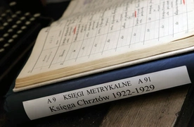 Nie wolno usuwać wpisów w księdze chrztu