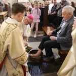 Płock. Msza Wieczerzy Pańskiej
