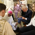 Płock. Msza Wieczerzy Pańskiej