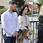 Pokarmy poświęcone u grekokatolików w Radomiu.