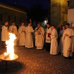 Liturgia Wigilii Paschalnej w archikatedrze wrocławskiej 2025