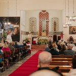 Msza św. w kościele Chrystusa Króla w Gdańsku w Poniedziałek Wielkanocny