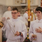 Msza św. w kościele Chrystusa Króla w Gdańsku w Poniedziałek Wielkanocny