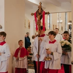Msza św. w kościele Chrystusa Króla w Gdańsku w Poniedziałek Wielkanocny
