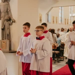 Msza św. w kościele Chrystusa Króla w Gdańsku w Poniedziałek Wielkanocny