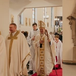 Msza św. w kościele Chrystusa Króla w Gdańsku w Poniedziałek Wielkanocny