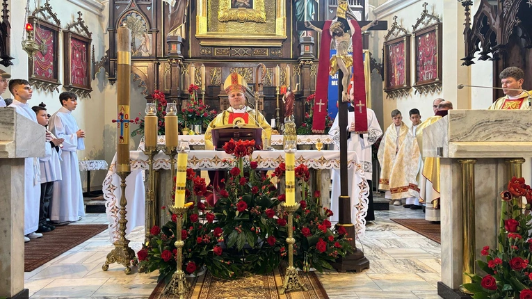 Bierzmowanie w Ciężkowicach