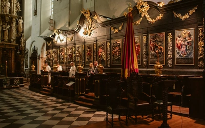 Otwarcie umbraculum po śmierci papieża Franciszka