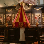Otwarcie umbraculum po śmierci papieża Franciszka
