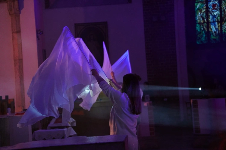 Uwielbienie Wielkanocne w kościele pw. NMP na Piasku we Wrocławiu 