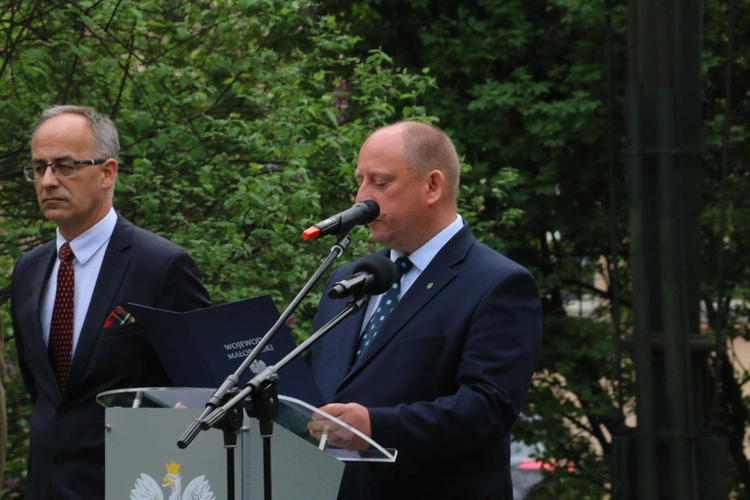 80. rocznica zamordowania Narcyza Wiatra "Zawojny"