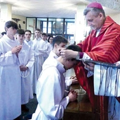 Podczas uroczystości w bielskim kościele NSPJ.