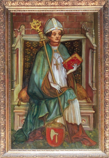 Portret w archikatedrze wrocławskiej.