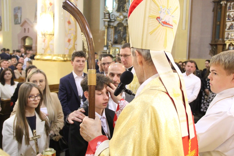 Bierzmowanie w Porąbce Uszewskiej 2025