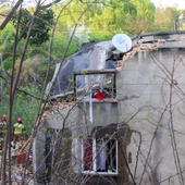 Wojkowice. Dwie osoby poszkodowane w wybuchu gazu