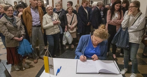 Warszawiacy modlili się za Franciszka