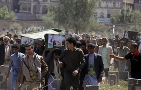 Pogrzeb zabitych przez Amerykanów