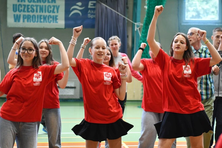 Radość, zabawa i taniec, czyli Dzień Dobra Caritas