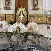 Mszy św. przewodniczył ks. Kazimierz Granowicz.