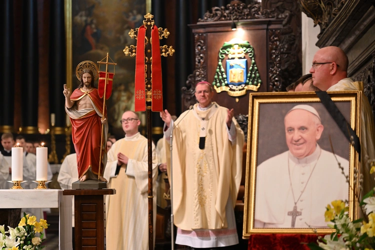 Msza św. za papieża Franciszka