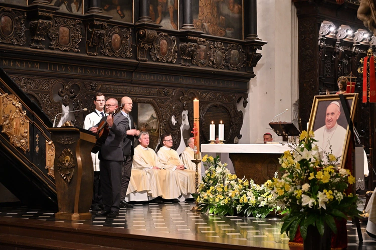 Msza św. za papieża Franciszka