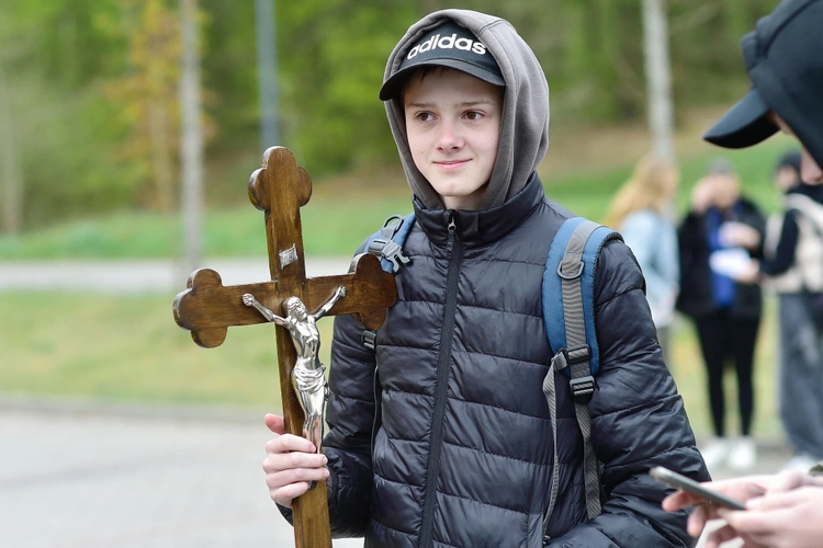 Pielgrzymka ósmoklasistów do Gietrzwałdu