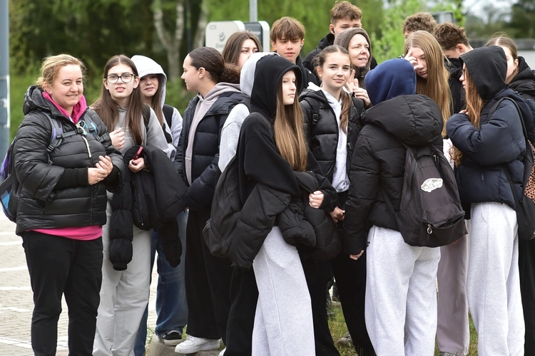 Pielgrzymka ósmoklasistów do Gietrzwałdu