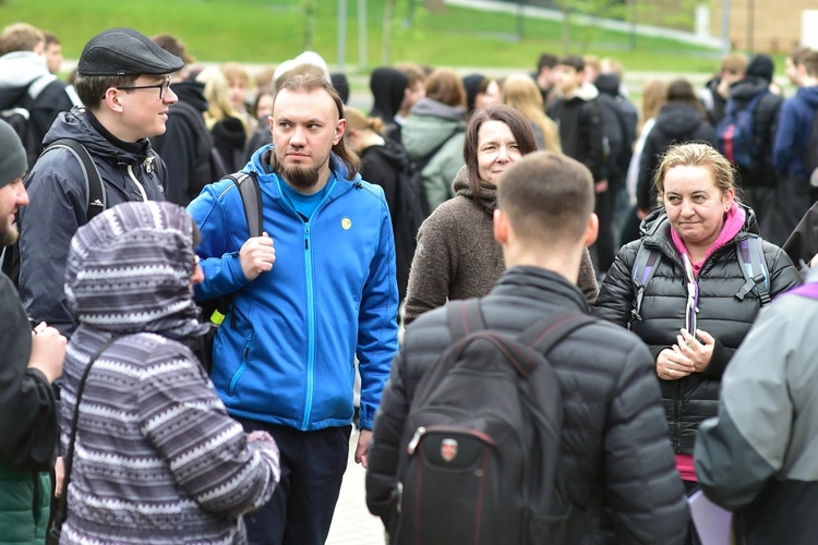 Pielgrzymka ósmoklasistów do Gietrzwałdu