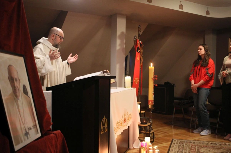Msza za papieża Franciszka w DA "Xaver"