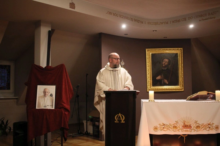 Msza za papieża Franciszka w DA "Xaver"
