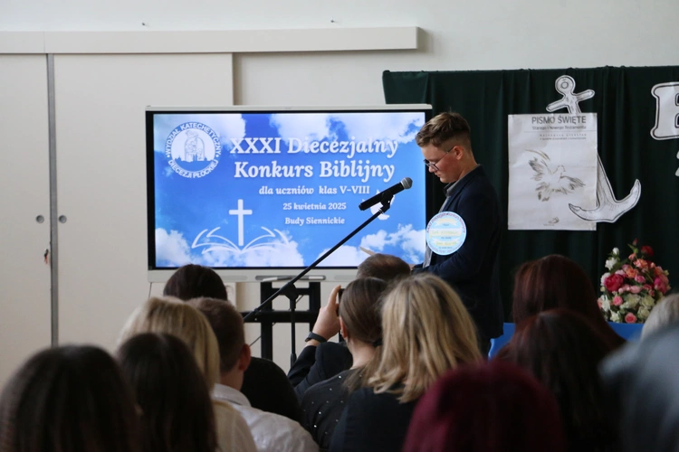 Budy Siennickie. Finał XXXI Diecezjalnego Konkursku Biblijnego