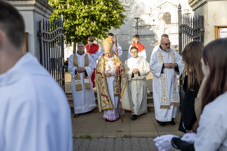 Święta Wiktoria w parafii ojców bernardynów w Łęczycy