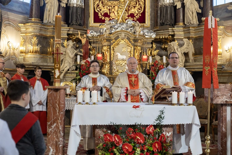Święta Wiktoria w parafii ojców bernardynów w Łęczycy